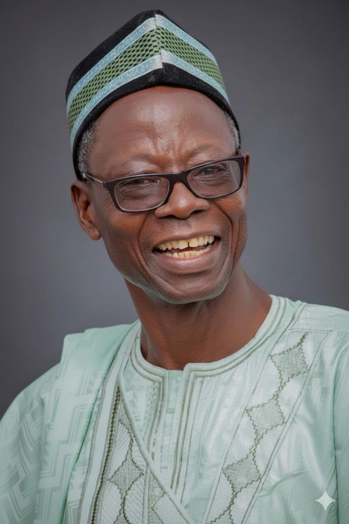 Portrait of Rev. Simon Asige, The Mantle Fore Bearer