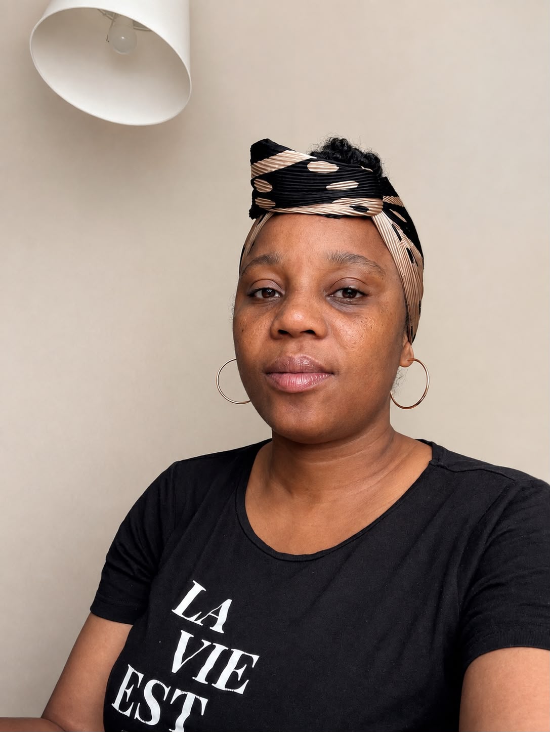 Portrait of Mama Linda Adetokunboh